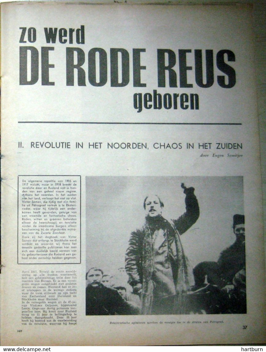 Zo Werd De Rode Reus Geboren (20.05.1965) Vladimir Iljitsj Lenin, Владимир Ильич Ленин, Gorki (oblast Moskou) - Other & Unclassified