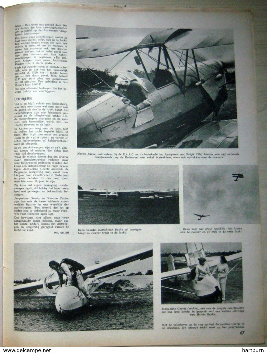 Yvonne Cunha (07.02.1963) Yvonne 'Pussy' Cunha, Pilote Uit Antwerpen - Other & Unclassified