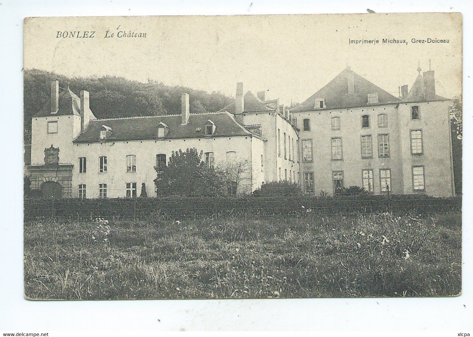 Bonlez Le Château ( Vue Sans Les Barbelés à L'avant Plan ) - Chaumont-Gistoux