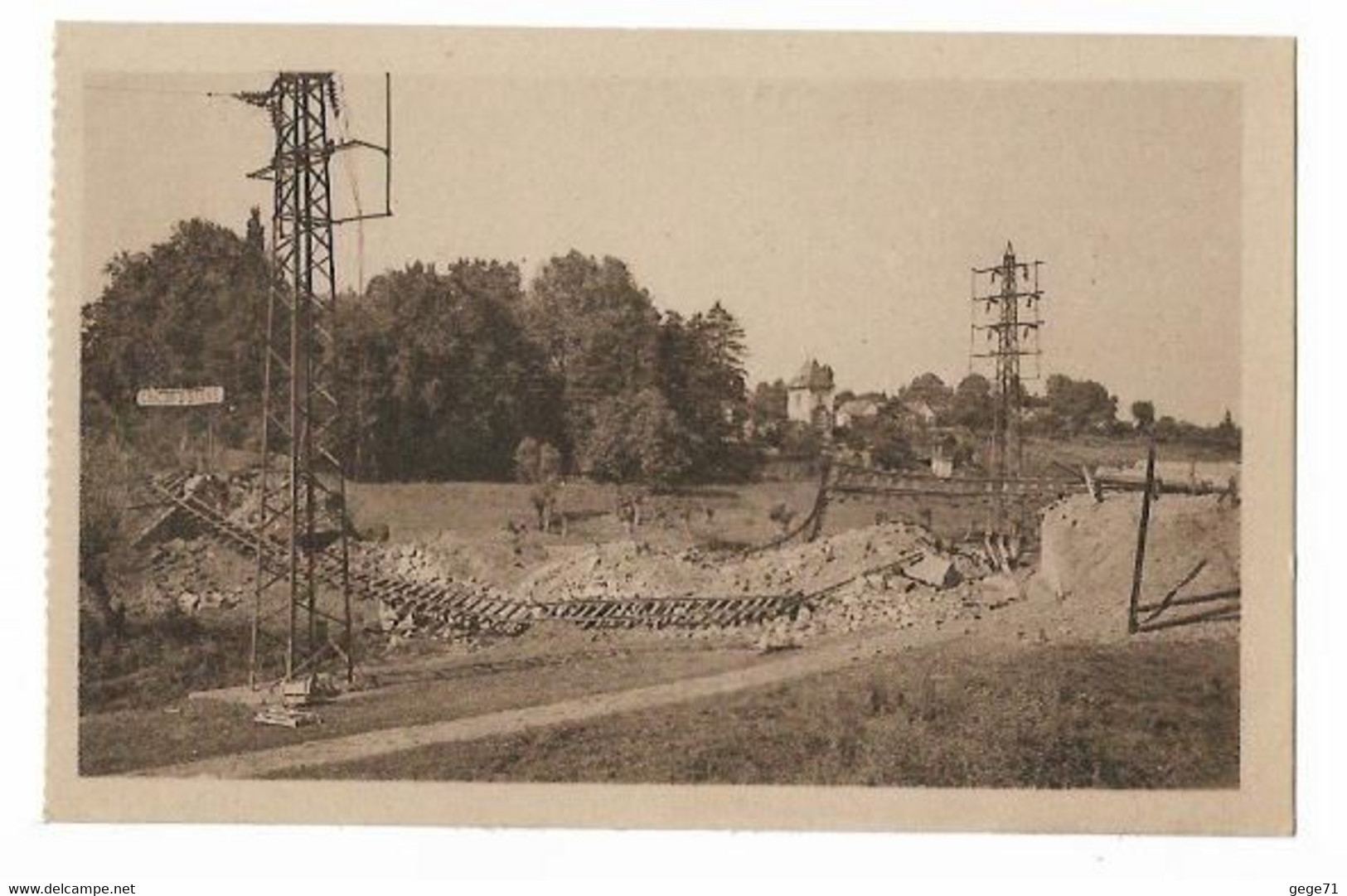 Chalon Sur Saone - Ww2 - Pont De St Remy - Chalon Sur Saone