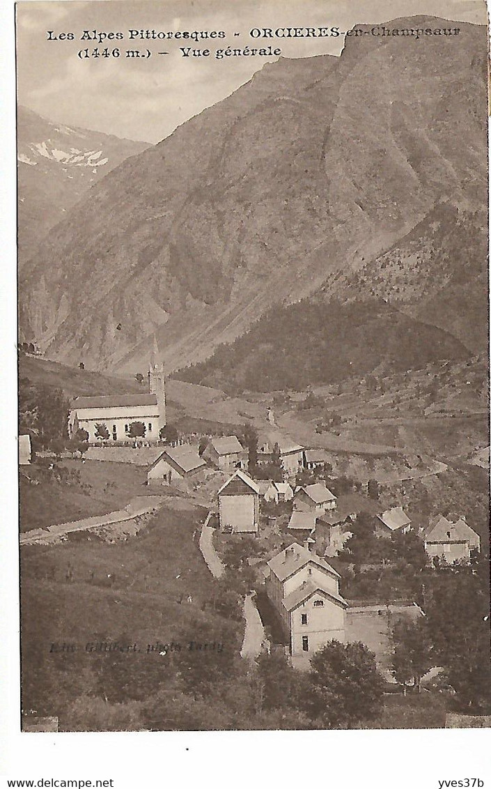 ORCIERES-en-Champsaur - Vue Générale - Orcieres