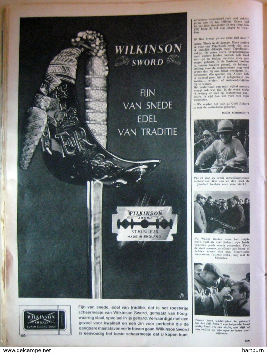 Motorcross (06.05.1965) Joël Émile Édouard Robert (Châtelet, 26 November 1943) - Sonstige & Ohne Zuordnung