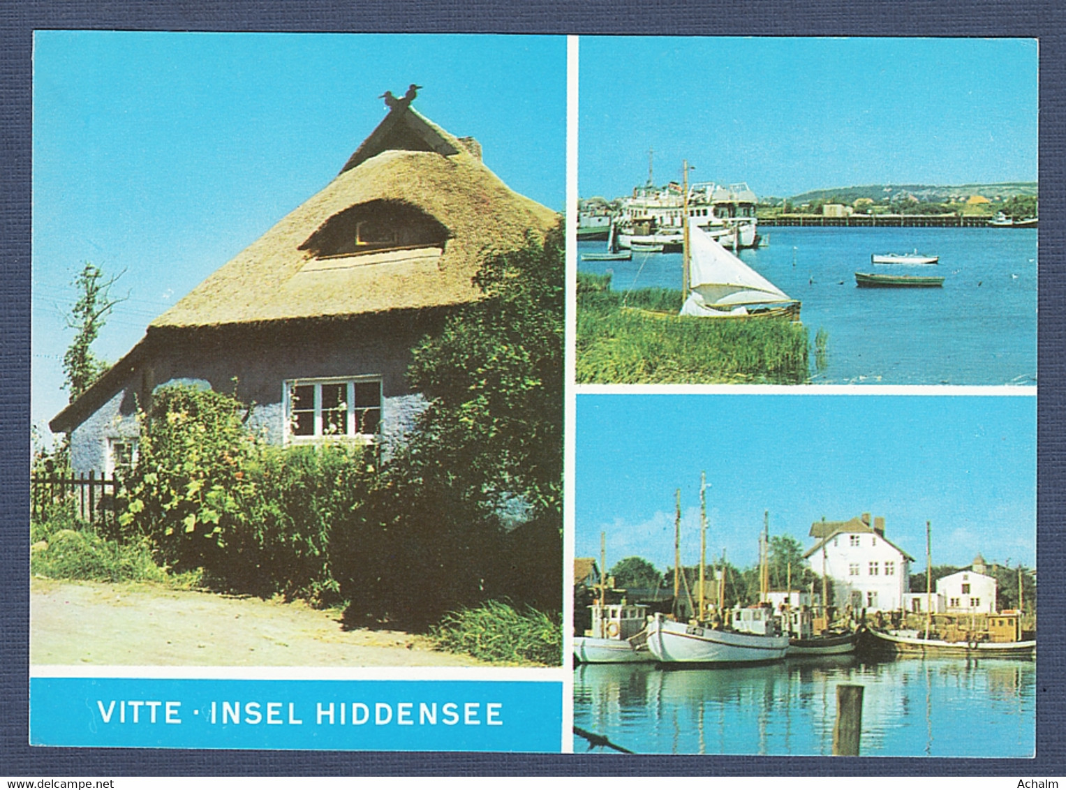 Ostseebad Vitte Auf Der Insel Hiddensee - 3 Ansichten - Hiddensee