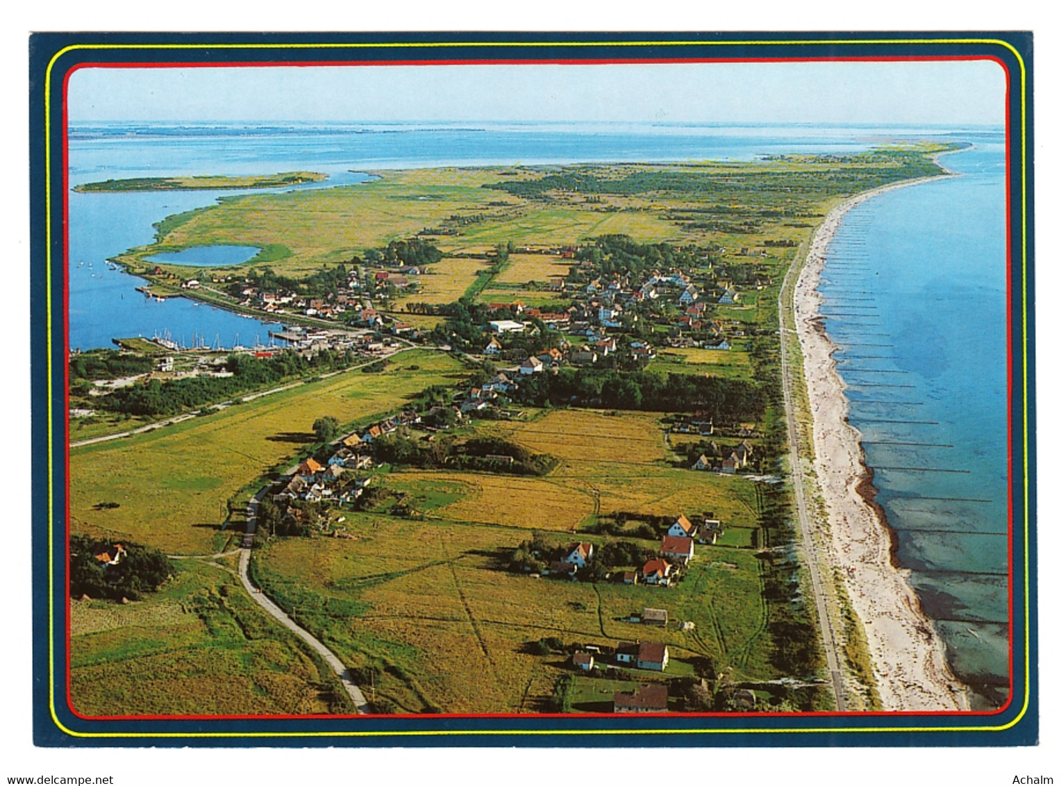 Ostseebad Vitte Auf Der Insel Hiddensee - Luftaufnahme - Hiddensee