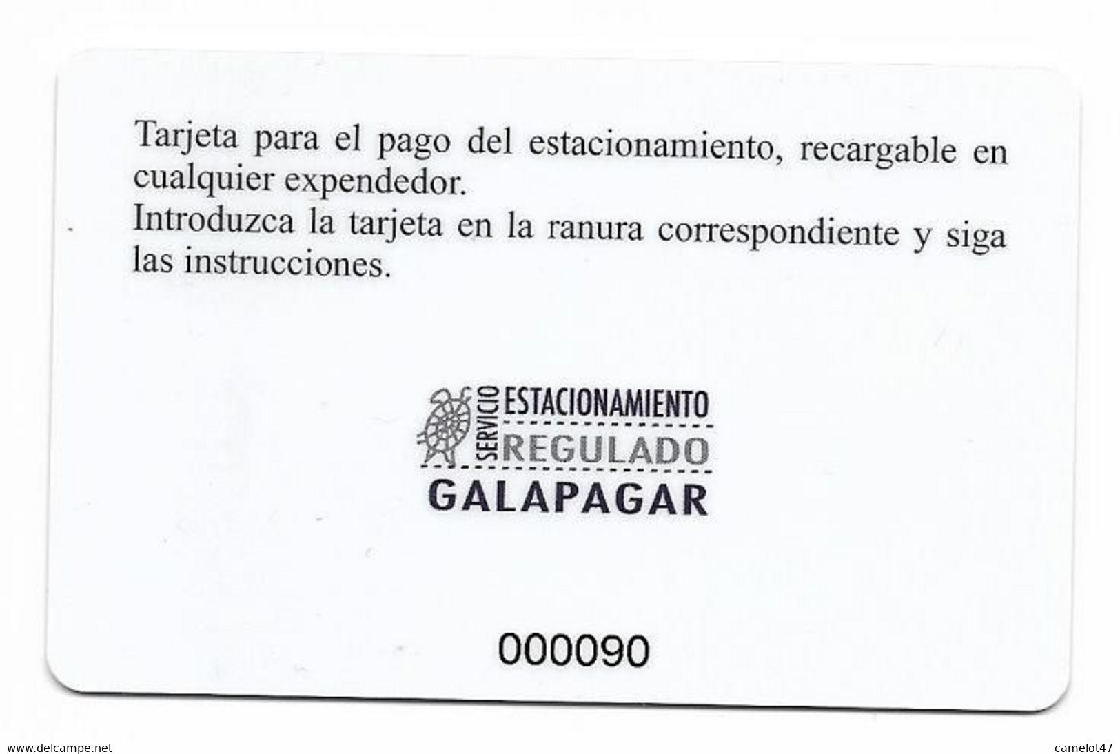 Carte à Puce De Stationnement, Galapagar, Madrid, Espagne, # Varios-284 - Sonstige & Ohne Zuordnung