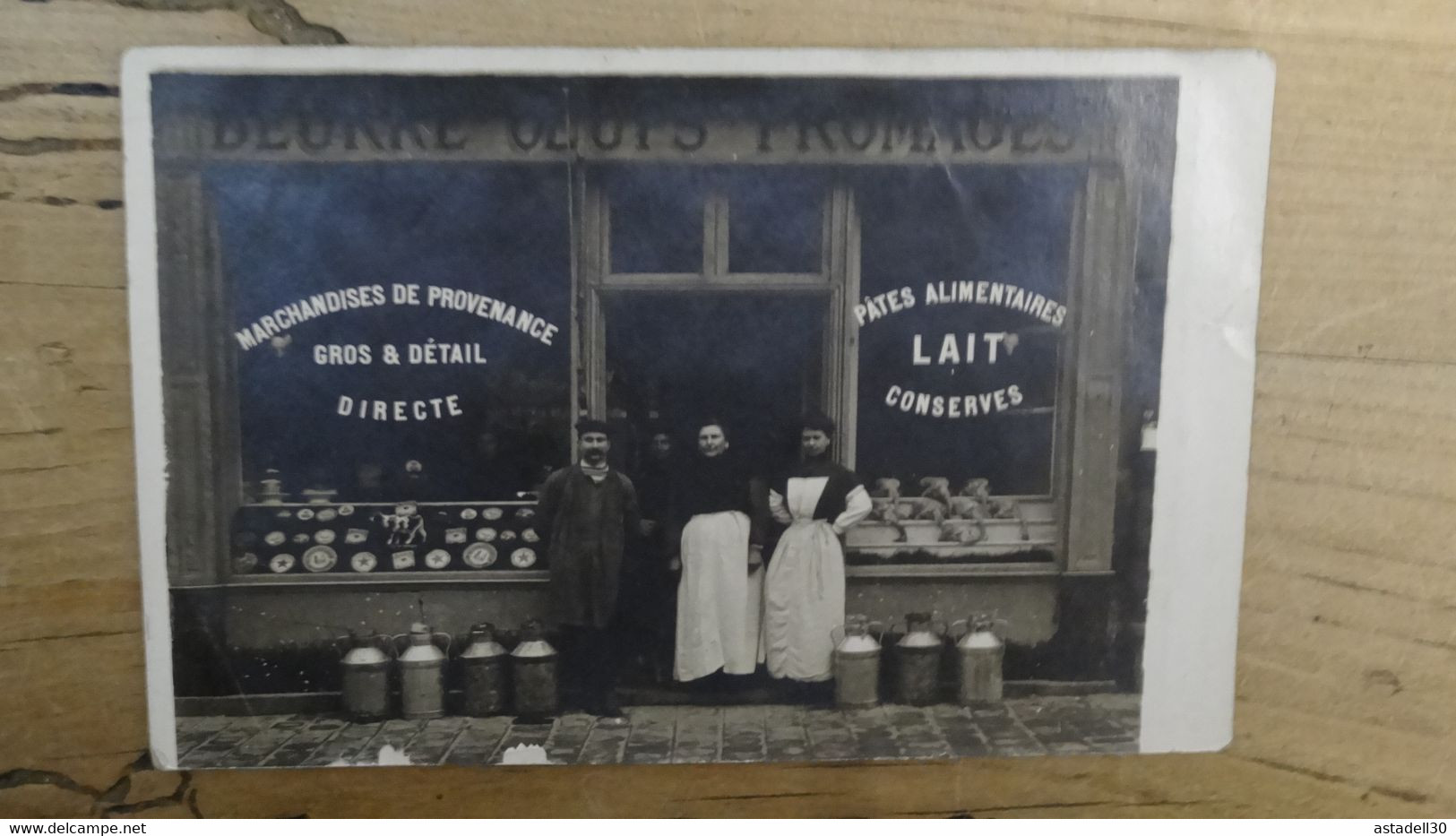 Carte Photo Beurre Oeufs Fromage A Localiser ................ 794 - Te Identificeren