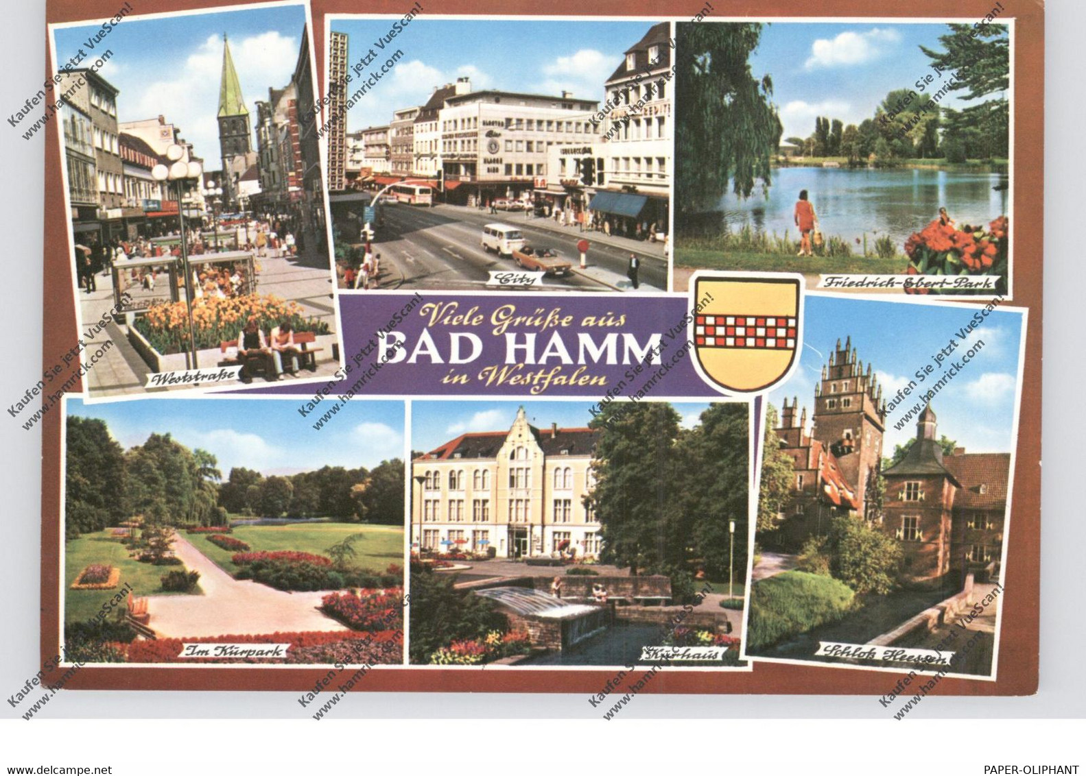 4700 HAMM, Mehrbild-AK - Hamm