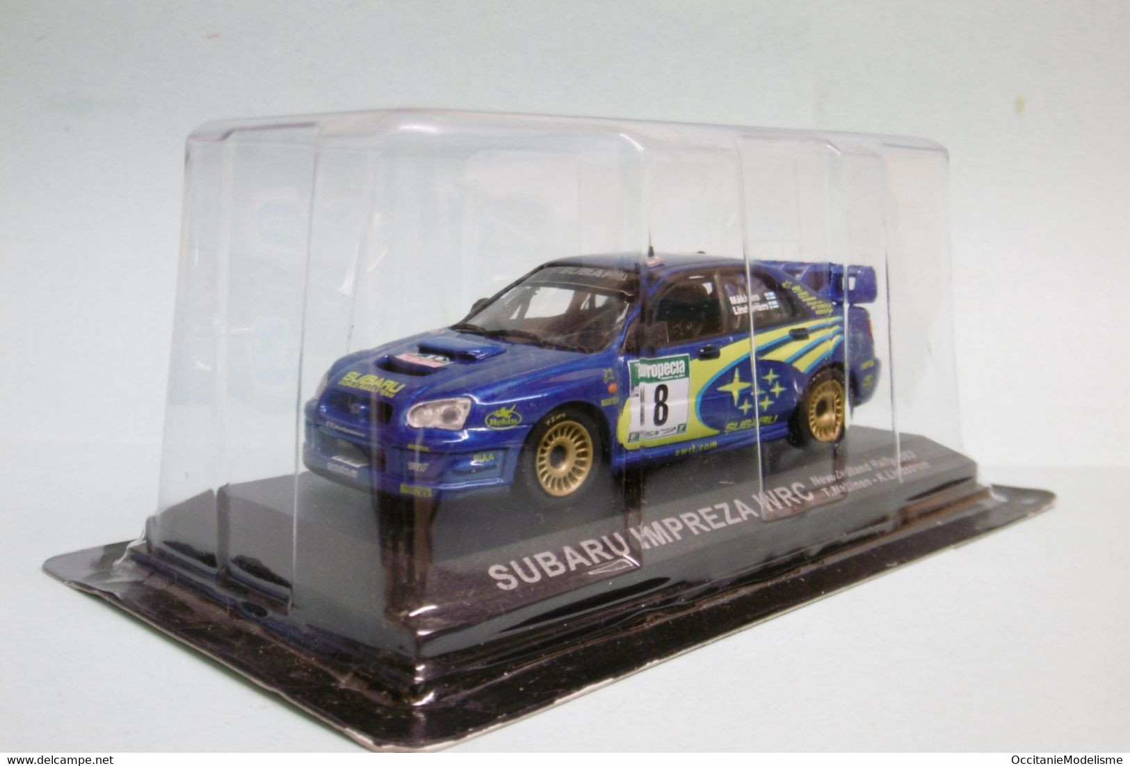 Altaya / Ixo - SUBARU IMPREZA WRC New Zealand Rallye 2003 T. Makinen - K. Lindstrom Neuf 1/43 - Rallye