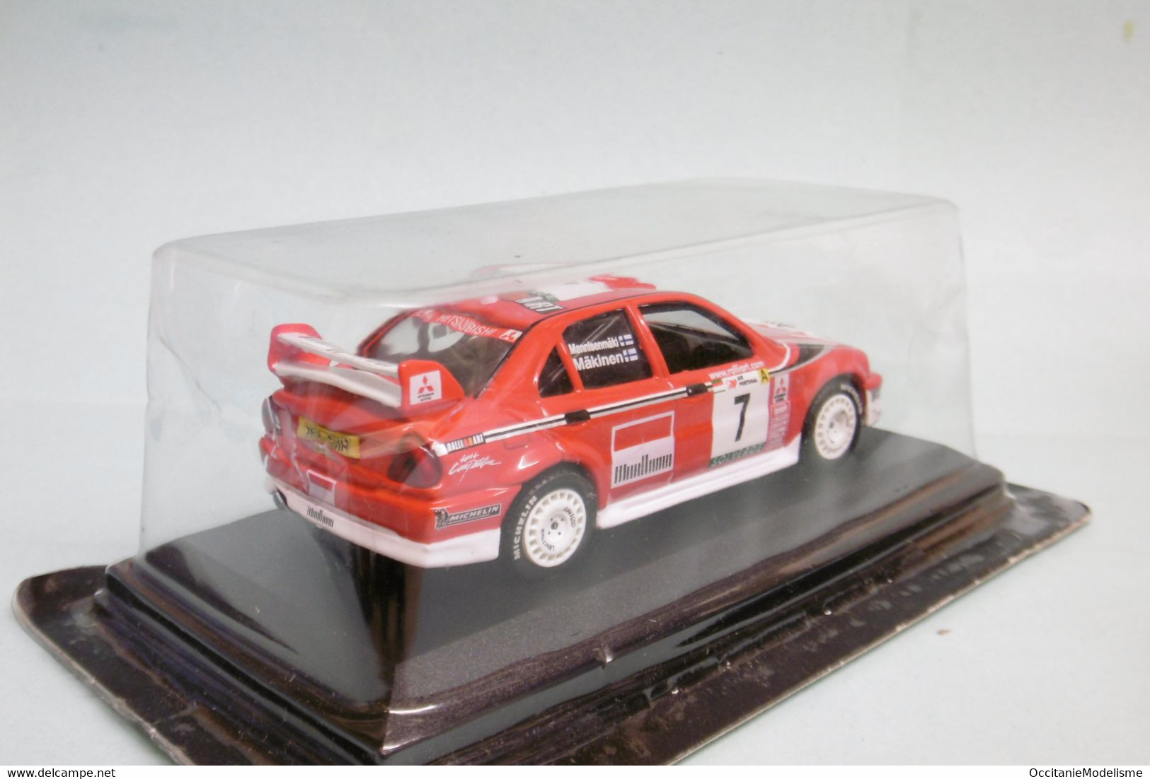 Altaya / Ixo - MITSUBISHI LANCER EVO Rallye Du Portugal 2001 T. Mäkinen - R. Mannisenmäki Neuf 1/43 - Rally