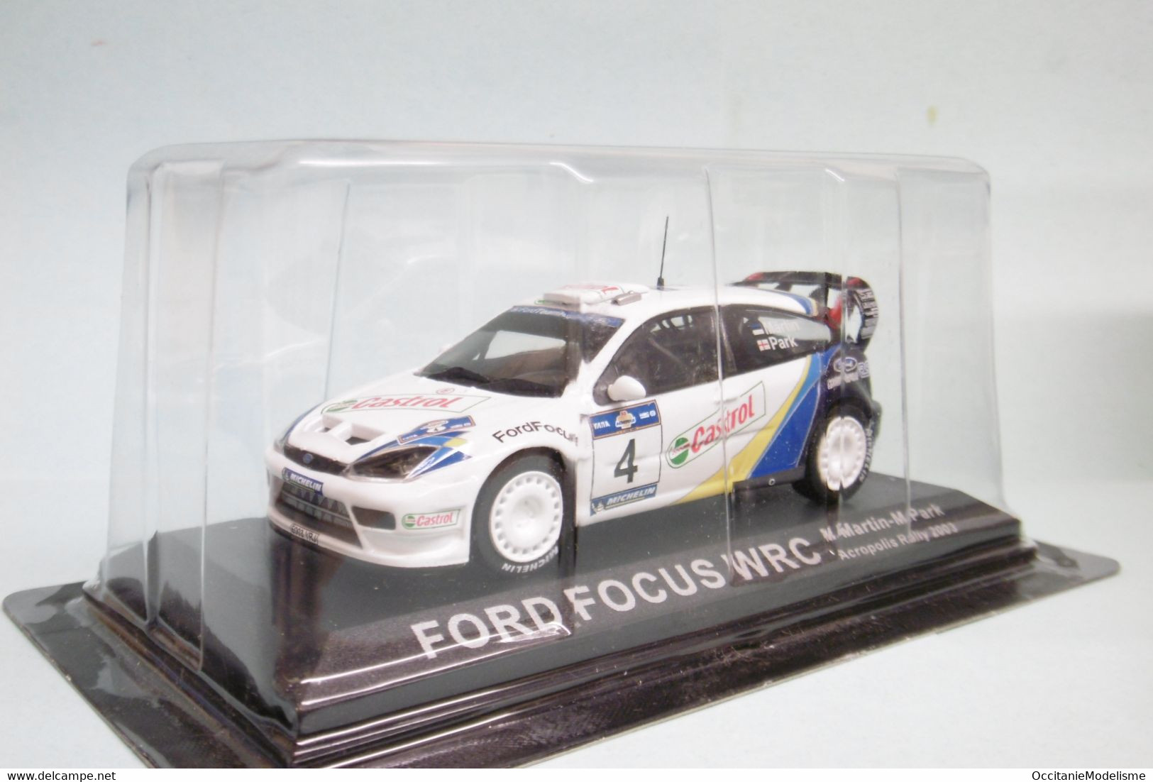 Altaya / Ixo - FORD FOCUS WRC Acropolis Rallye 2003 M. Martin - M. Park Neuf 1/43 - Rallye