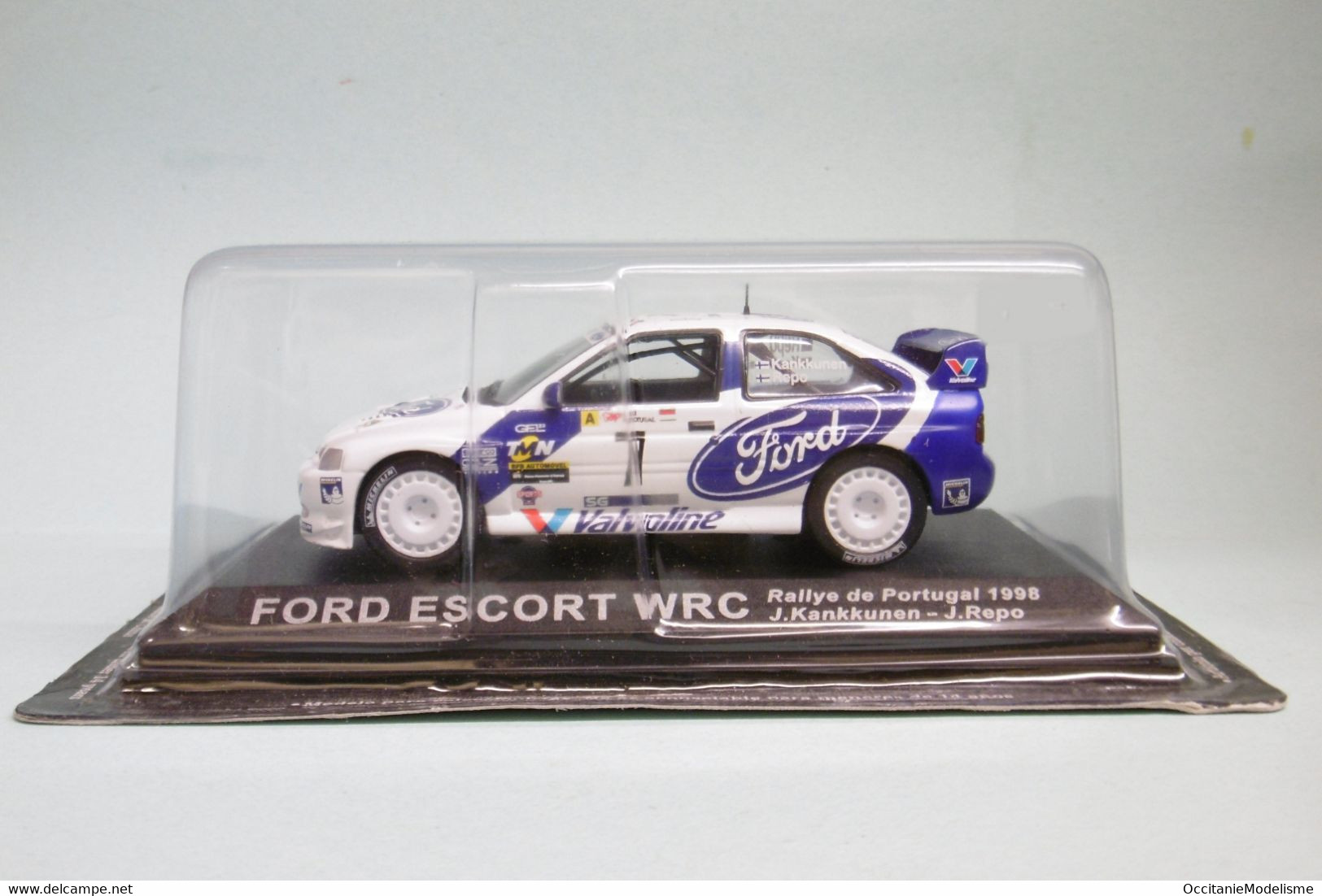 Altaya / Ixo - FORD FOCUS WRC Rallye Du Portugal 1998 J. Kankkunen - J. Repo Neuf 1/43 - Rally