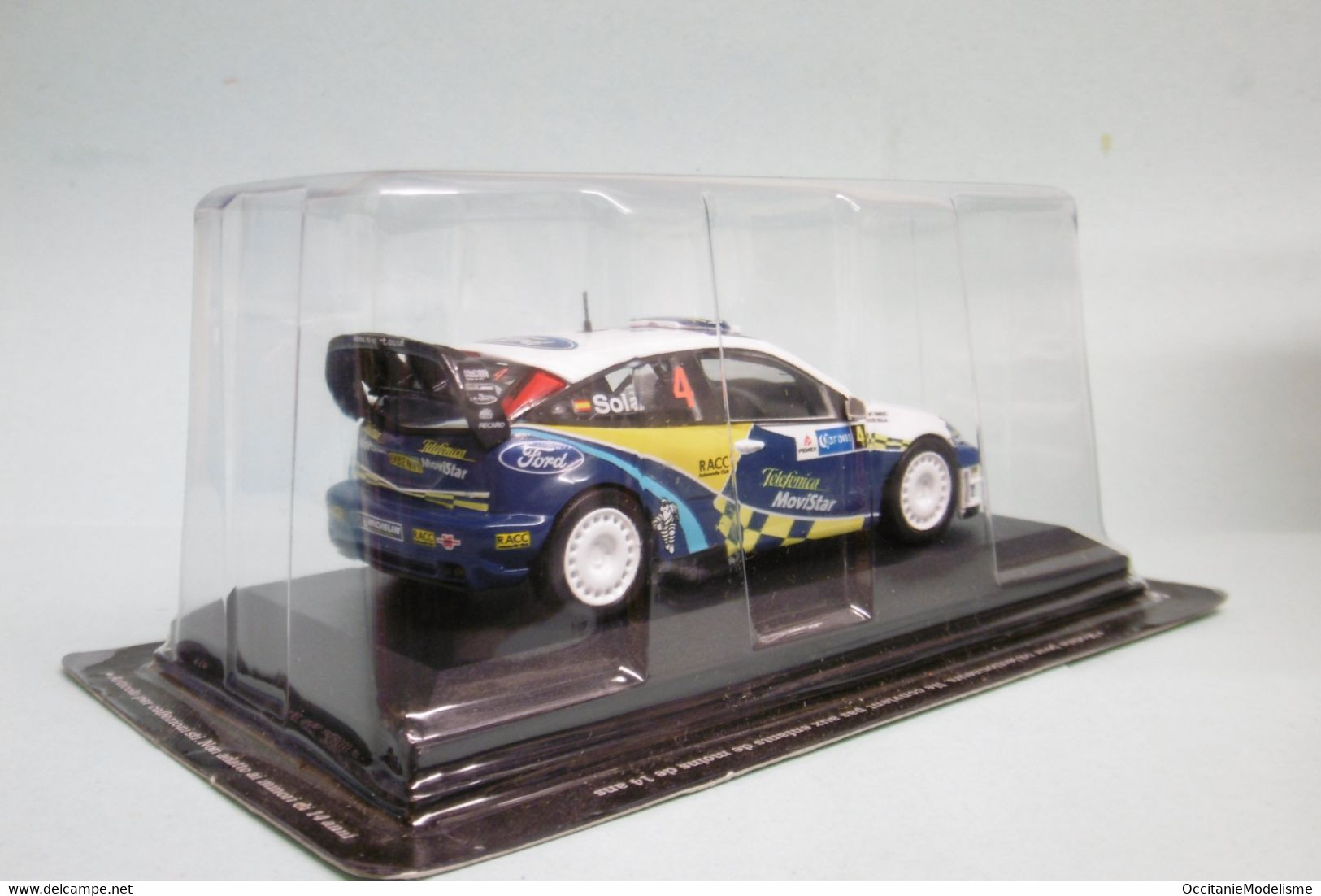 Altaya / Ixo - FORD FOCUS WRC Mexico Rally 2005 D. Sola - X. Amigo Neuf 1/43 - Rallye