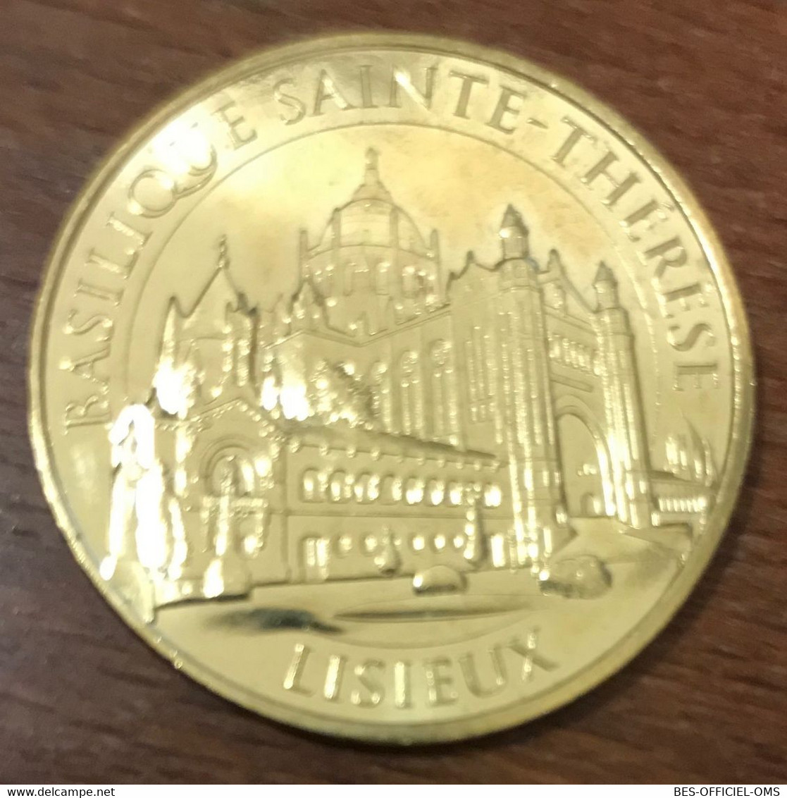 14 LISIEUX BASILIQUE SAINTE-THÉRÈSE MDP 2017 MÉDAILLE SOUVENIR MONNAIE DE PARIS JETON TOURISTIQUE MEDALS COINS TOKENS - 2017