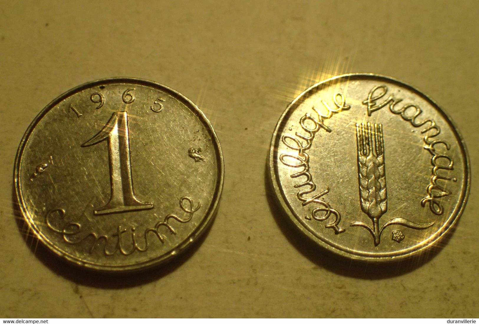 Monnaie France, 1 Centime épi - 1965, SUP - Andere & Zonder Classificatie