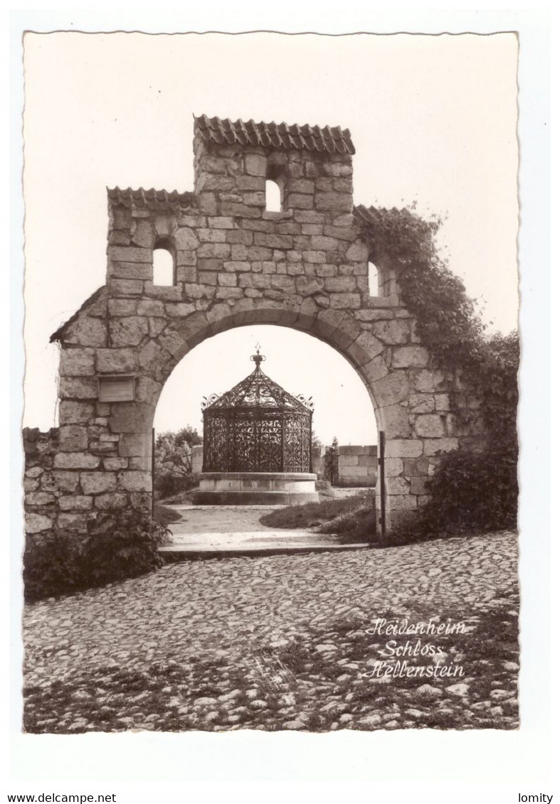 Allemagne Heidenheim Schloss Hellenstein CPSM GF - Heidenheim