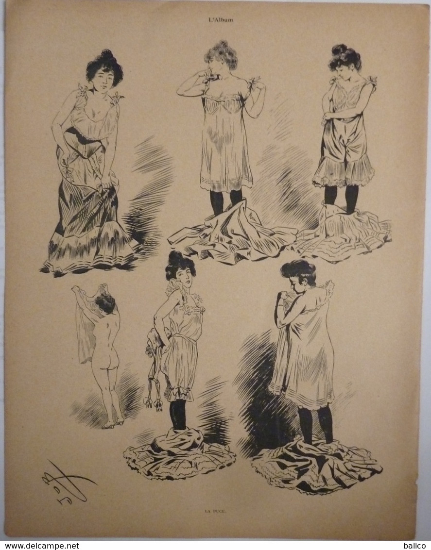 La Puce !!!!  Illustré Par JOB - 1900-1940