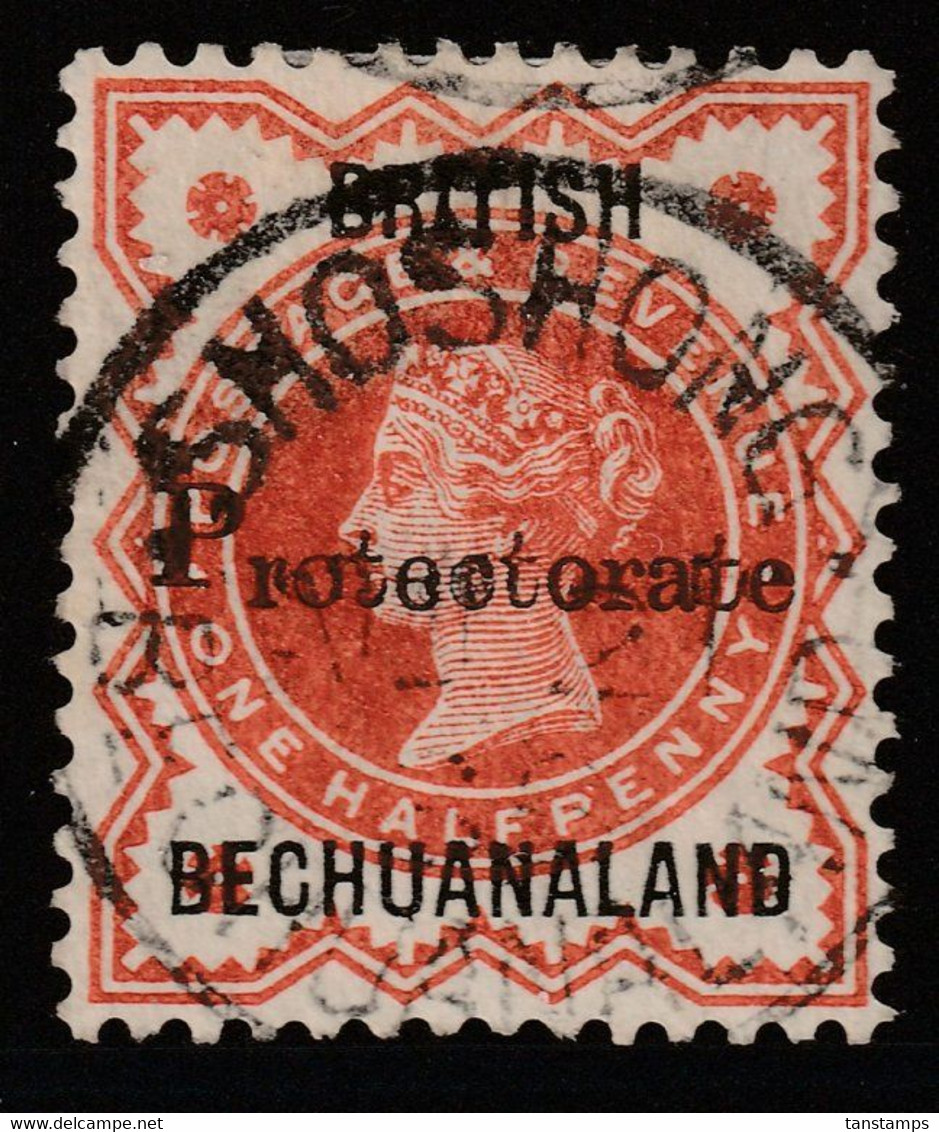 BECHUANALAND PROTECTORATE ½d SG40 SHOSHONG CDS - 1885-1895 Colonia Britannica