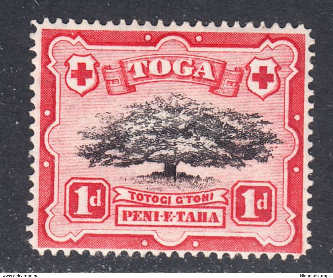 Tonga 1942-49 Mint Mounted, Wmk Multi Script CA, Sc# ,SG 75 - Tonga (...-1970)