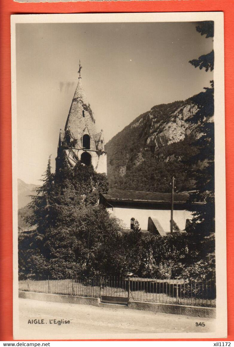 ZCI-13 Aigle, L'Eglise. Phototypie 345non Circulé - Aigle