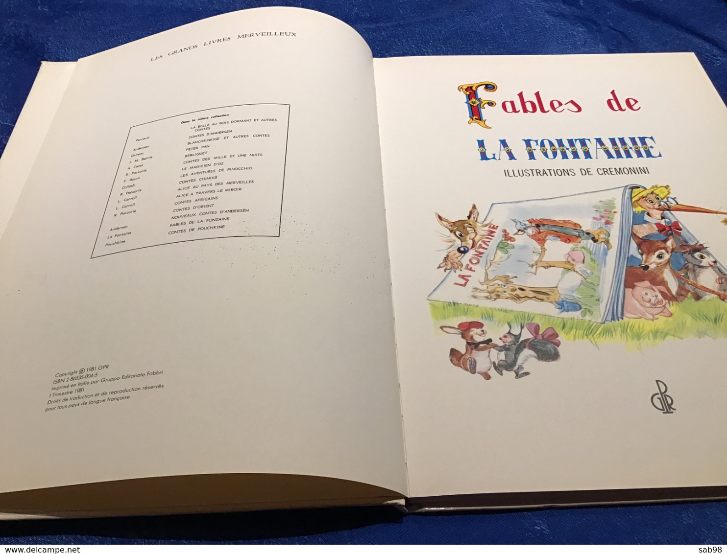 Fabbri Éditions Fables De LaFontaine - Auteurs Français