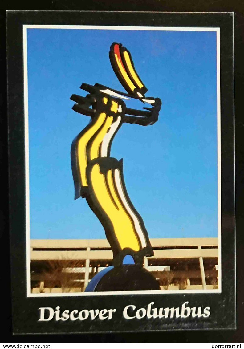 BRUSH STROKES - Roy Lichtenstein - Contemporary Art Sculpture - Port Columbus International Airport, Columbus, Ohio - Columbus