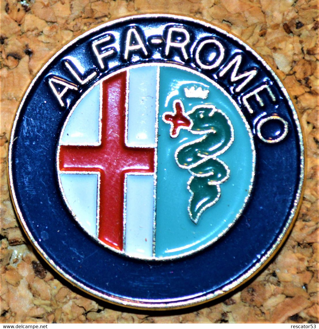 Rare Pin's  Grand Model Alpha Romeo - Alfa Romeo