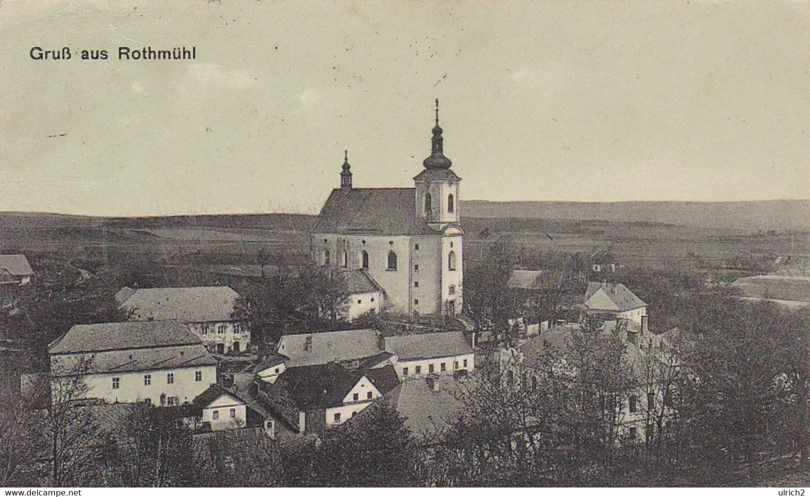 AK Gruss Aus Rothmühl - Radiměř - 1914 (52776) - Boehmen Und Maehren