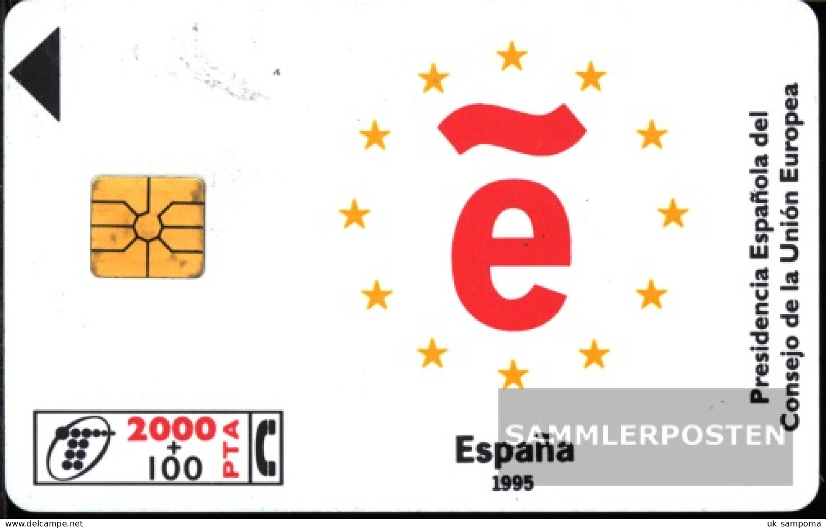 Spain 1370 2000+100 Pesetas Used Europe 1995 - Otros & Sin Clasificación