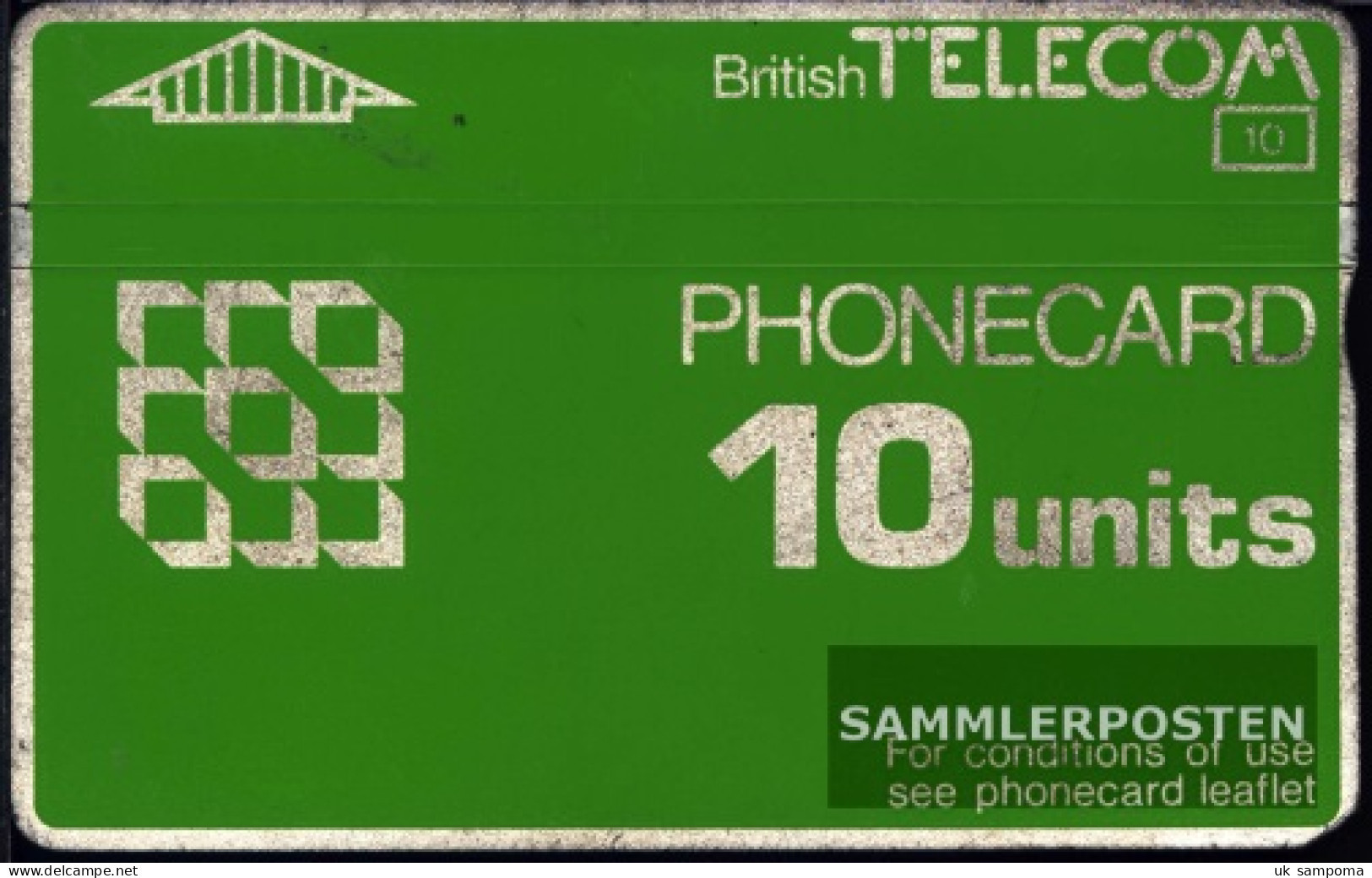 United Kingdom 200 10 Units, D 12 Used 1987 Phonecard - Otros & Sin Clasificación