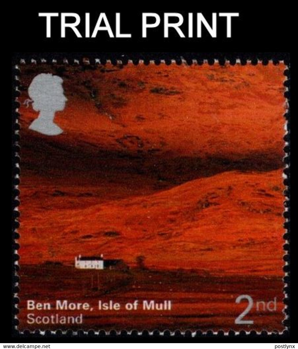 GREAT BRITAIN 2003 Isle Of Mull Scotland 2nd Class (1st) TRIAL:alt.value - Isole