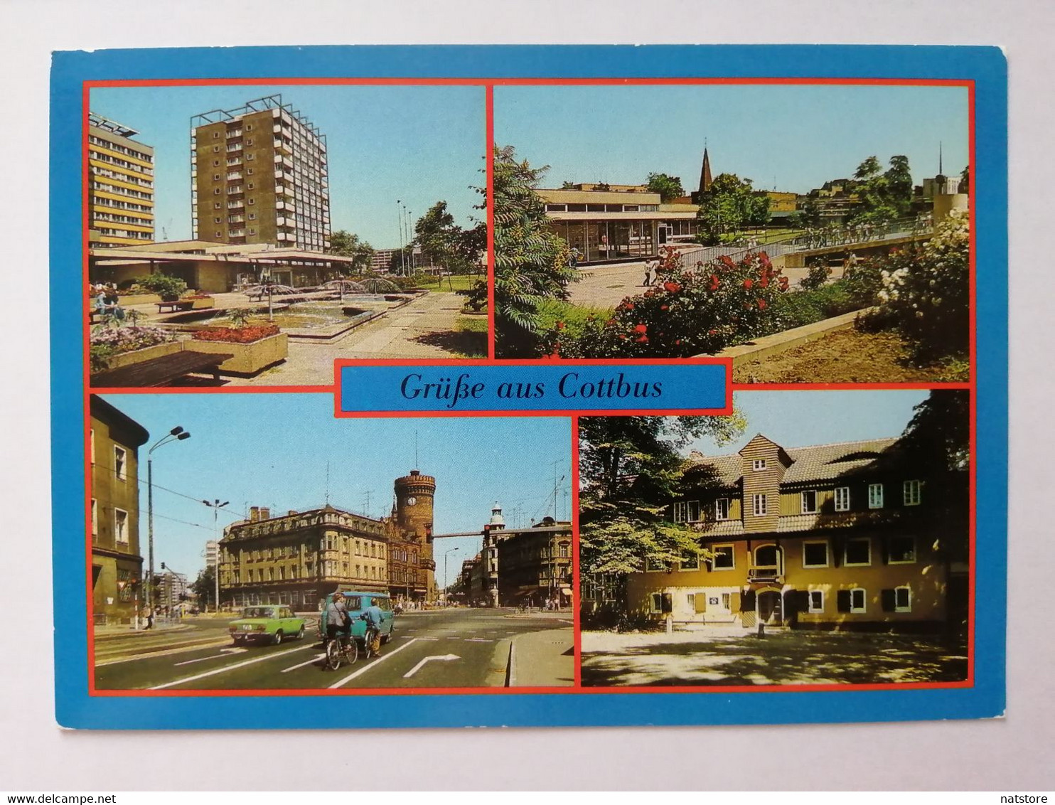 1987..GERMANY..  VINTAGE POSTCARD..COTTBUS.. - Cottbus