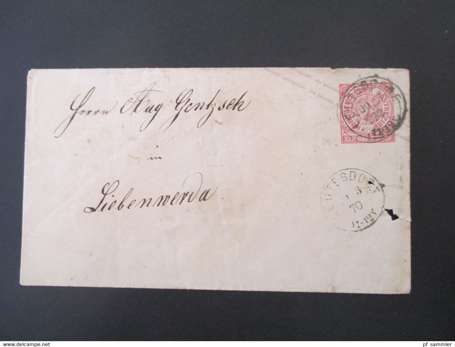 NDP 1868 / 71 21 Belege / GA Umschläge + 1 VS einige Ostpreussen Stempel Posen teilweise signatur Flemming