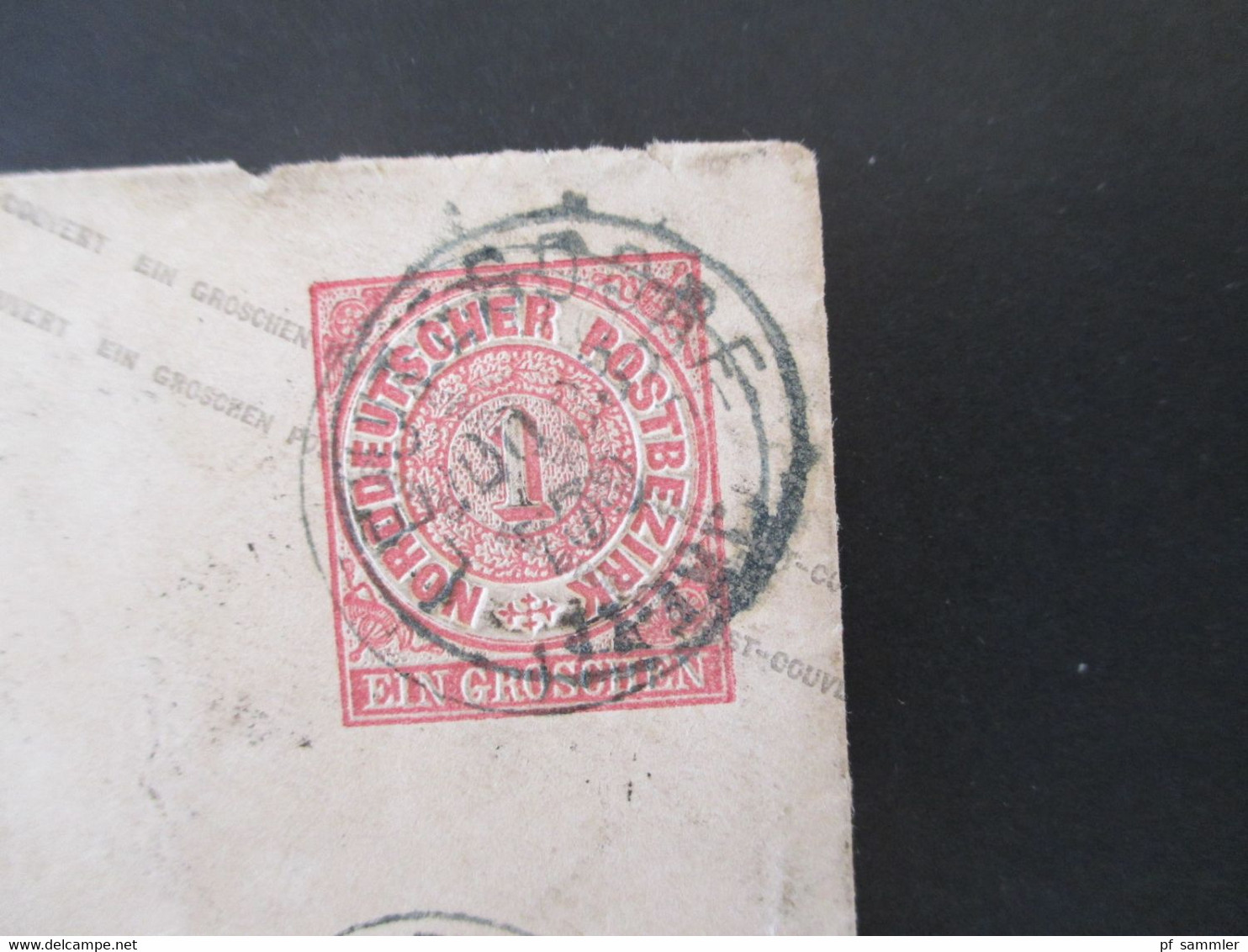 NDP 1868 / 71 21 Belege / GA Umschläge + 1 VS einige Ostpreussen Stempel Posen teilweise signatur Flemming