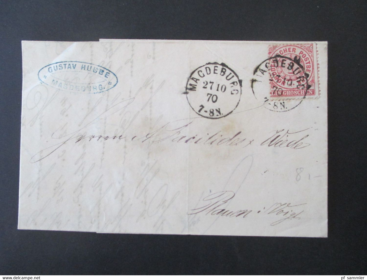 NDP 1868 / 71 21 Belege / GA Umschläge + 1 VS einige Ostpreussen Stempel Posen teilweise signatur Flemming