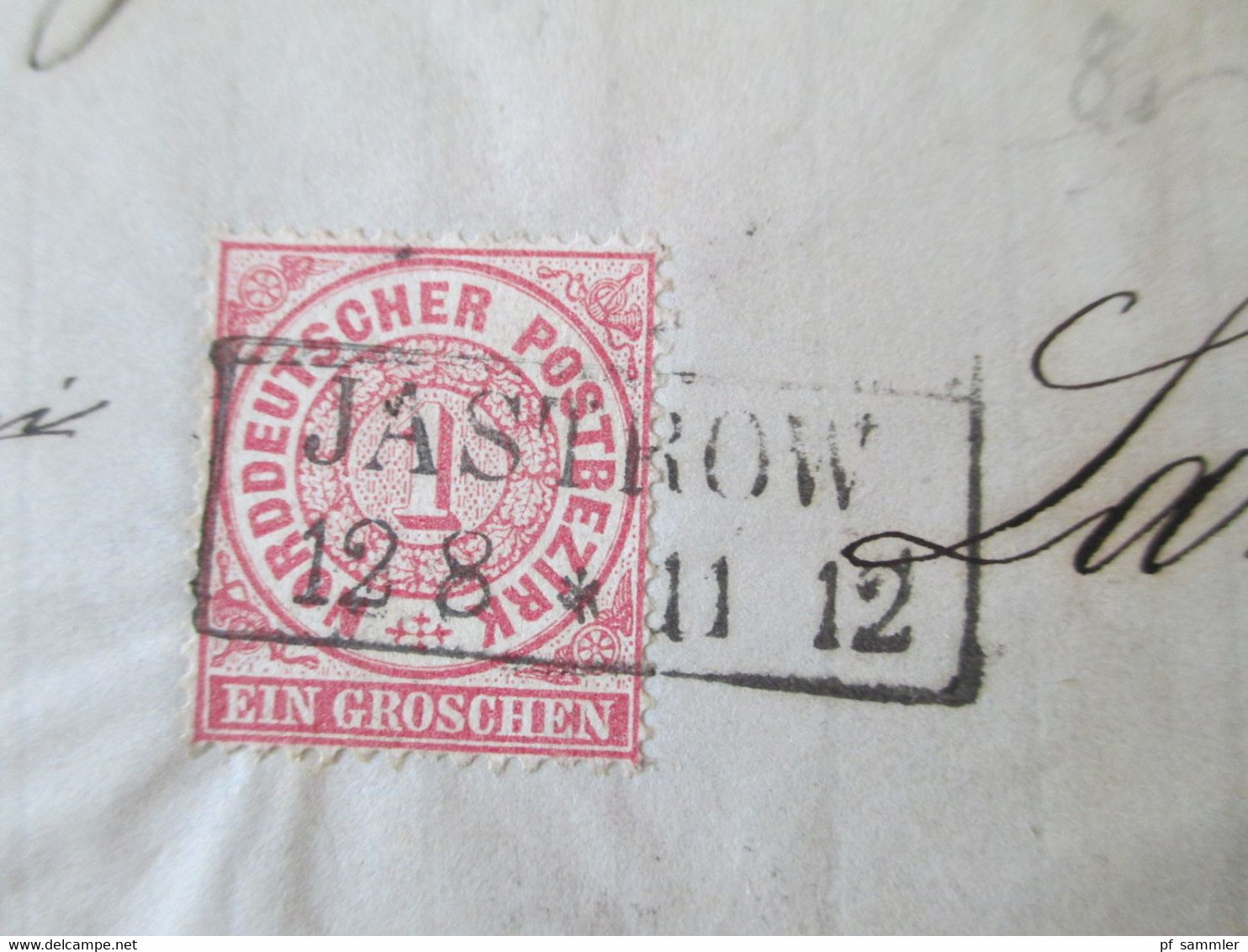 NDP 1868 / 71 21 Belege / GA Umschläge + 1 VS einige Ostpreussen Stempel Posen teilweise signatur Flemming