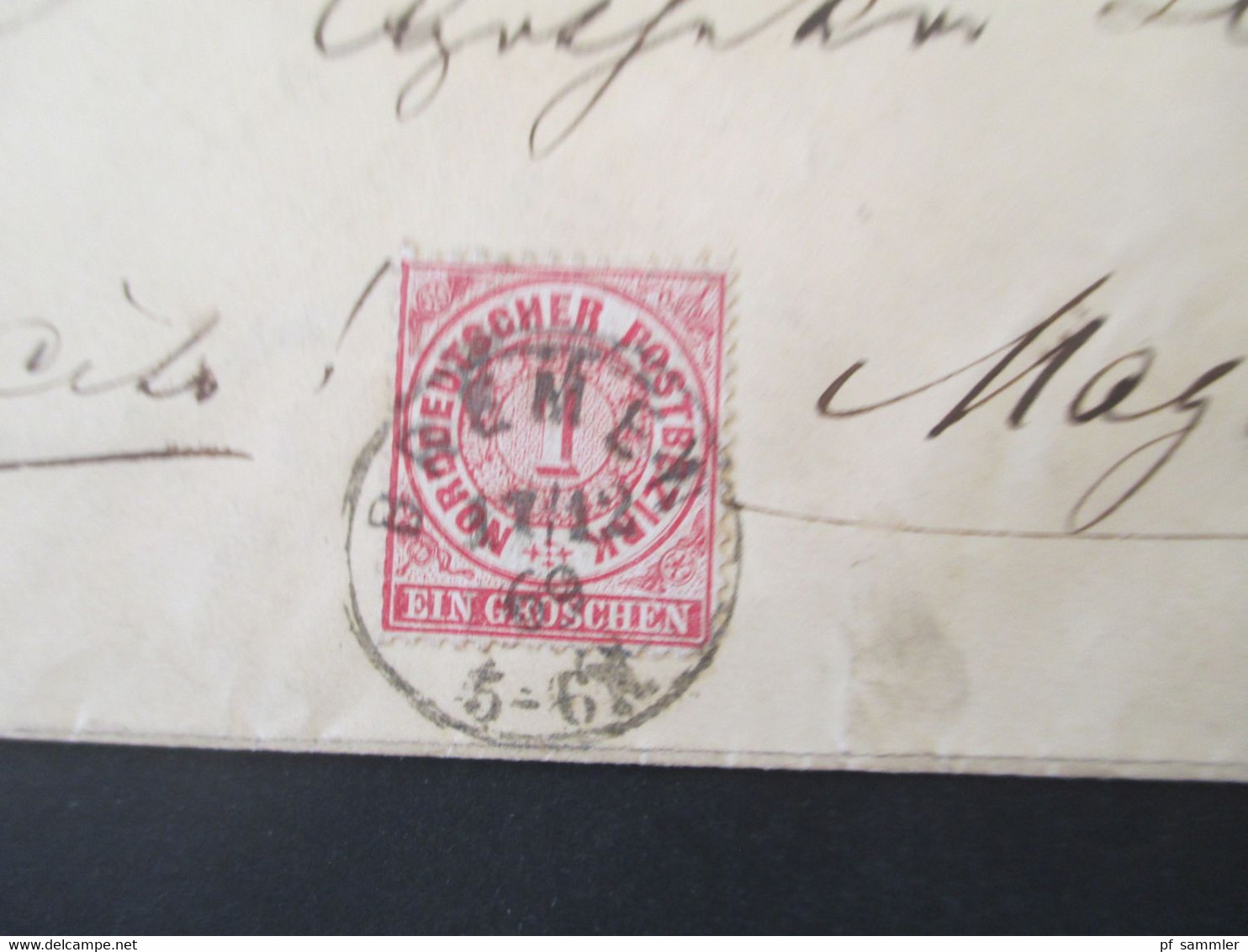 NDP 1868 / 71 21 Belege / GA Umschläge + 1 VS einige Ostpreussen Stempel Posen teilweise signatur Flemming