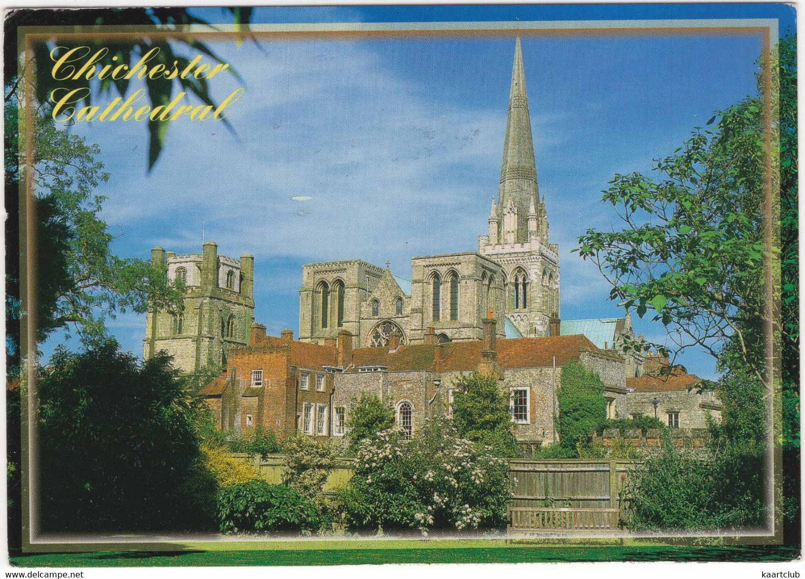 Chichester Cathedral - West Sussex - (John Hinde Original) - Chichester