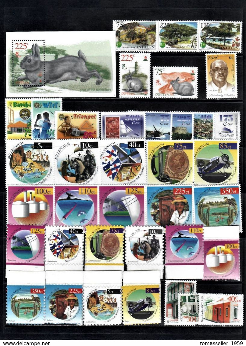 Netherlands Antilies  7 YEARS (1994 -1995-1997-1998-1999-2000-.2002 y.y.) .MNH