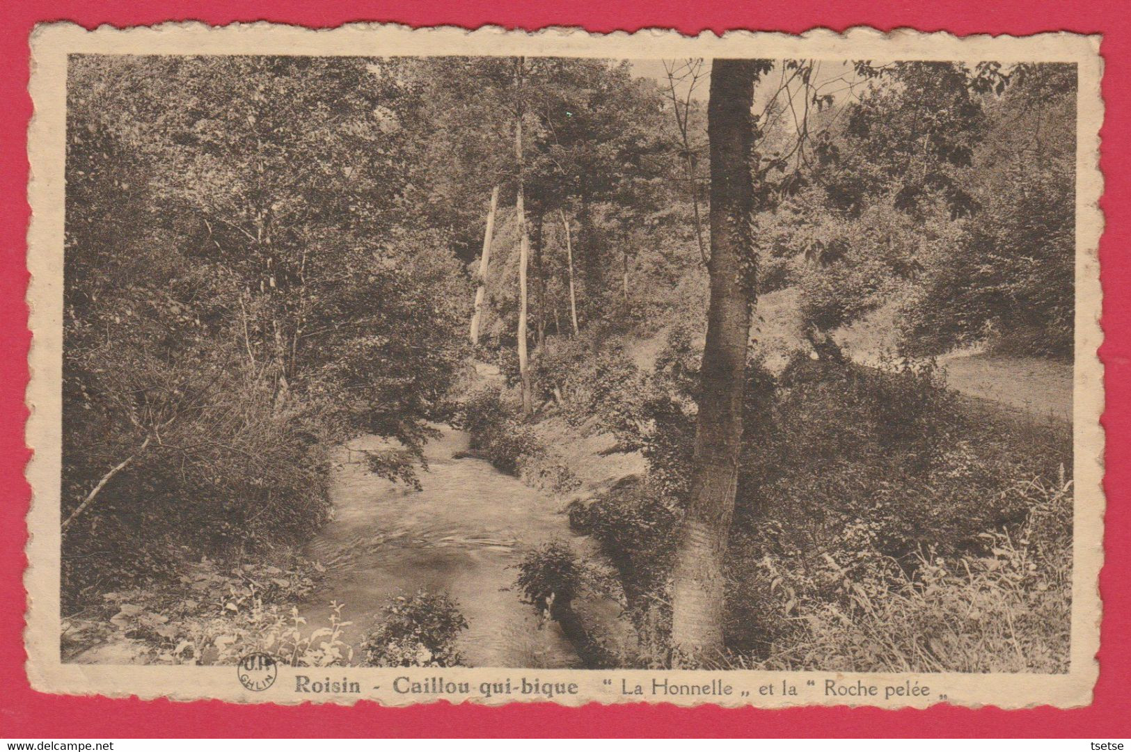 Roisin - Caillou-qui-bique " La Honnelle " Et " La Roche Pelée"  -1943 ( Voir Verso ) - Honnelles