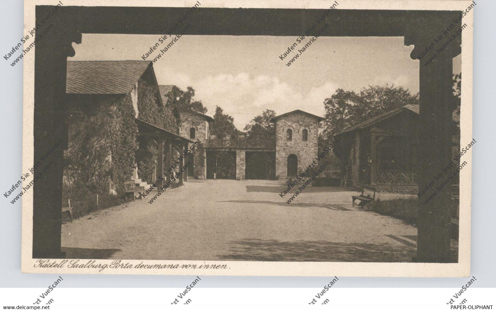 6380 BAD HOMBURG, Saalburg, Porta Dekumana - Saalburg