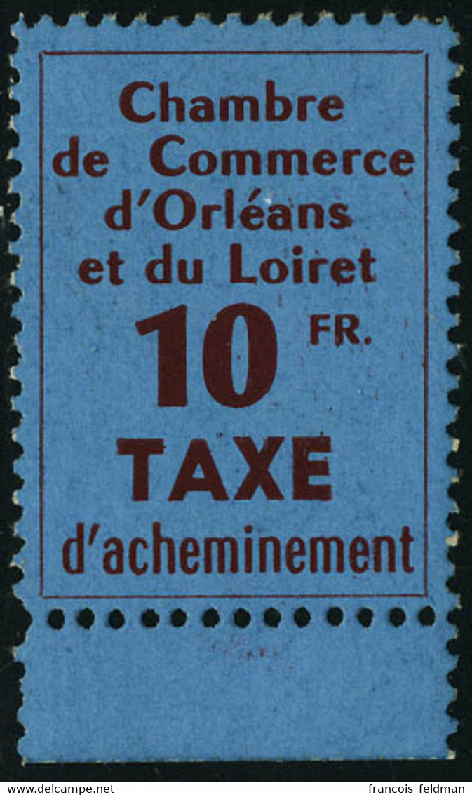 Neuf Sans Charnière N° 2 + 3, La Paire Chambre De Commerce D'Orléans, T.B. Signés Calves - Andere & Zonder Classificatie