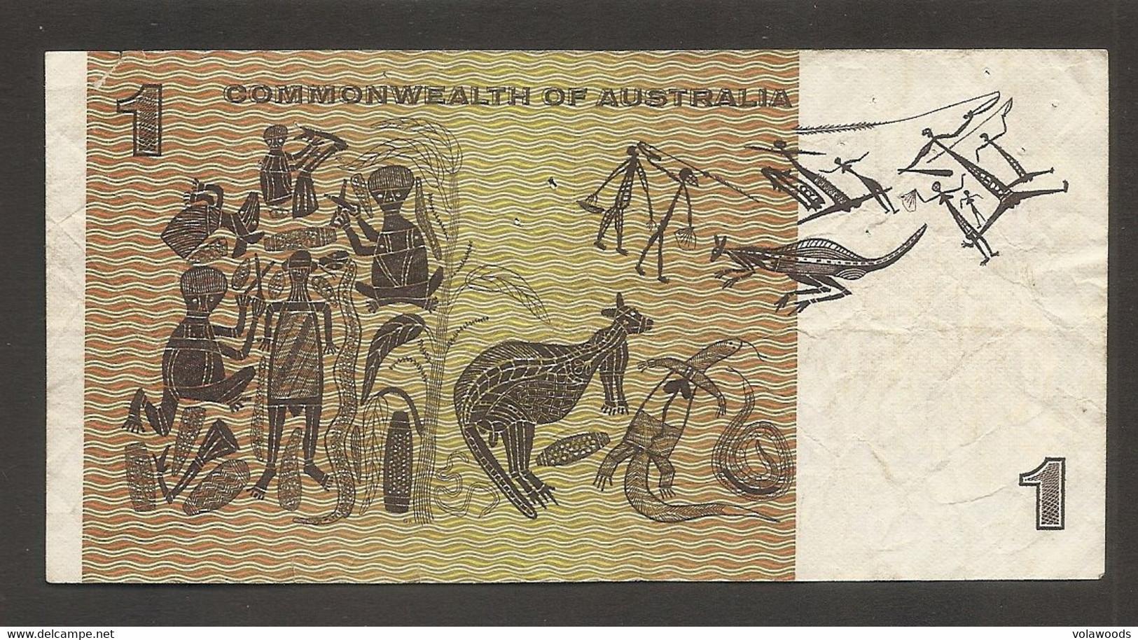 Australia - Banconota Circolata Da 1 Dollaro P-37c - 1969 #19 - 1966-72 Reserve Bank Of Australia