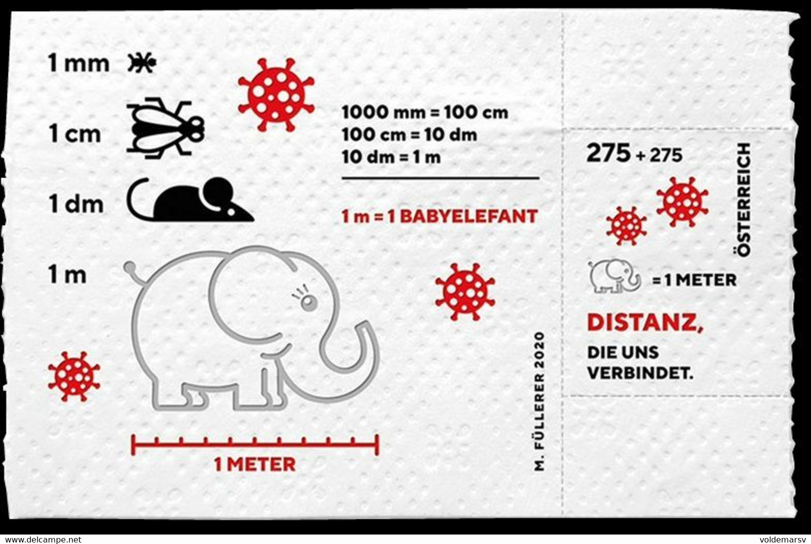 Austria 2020 Mih. 3563 (Bl.119) COVID-19 Coronavirus MNH ** - Unused Stamps