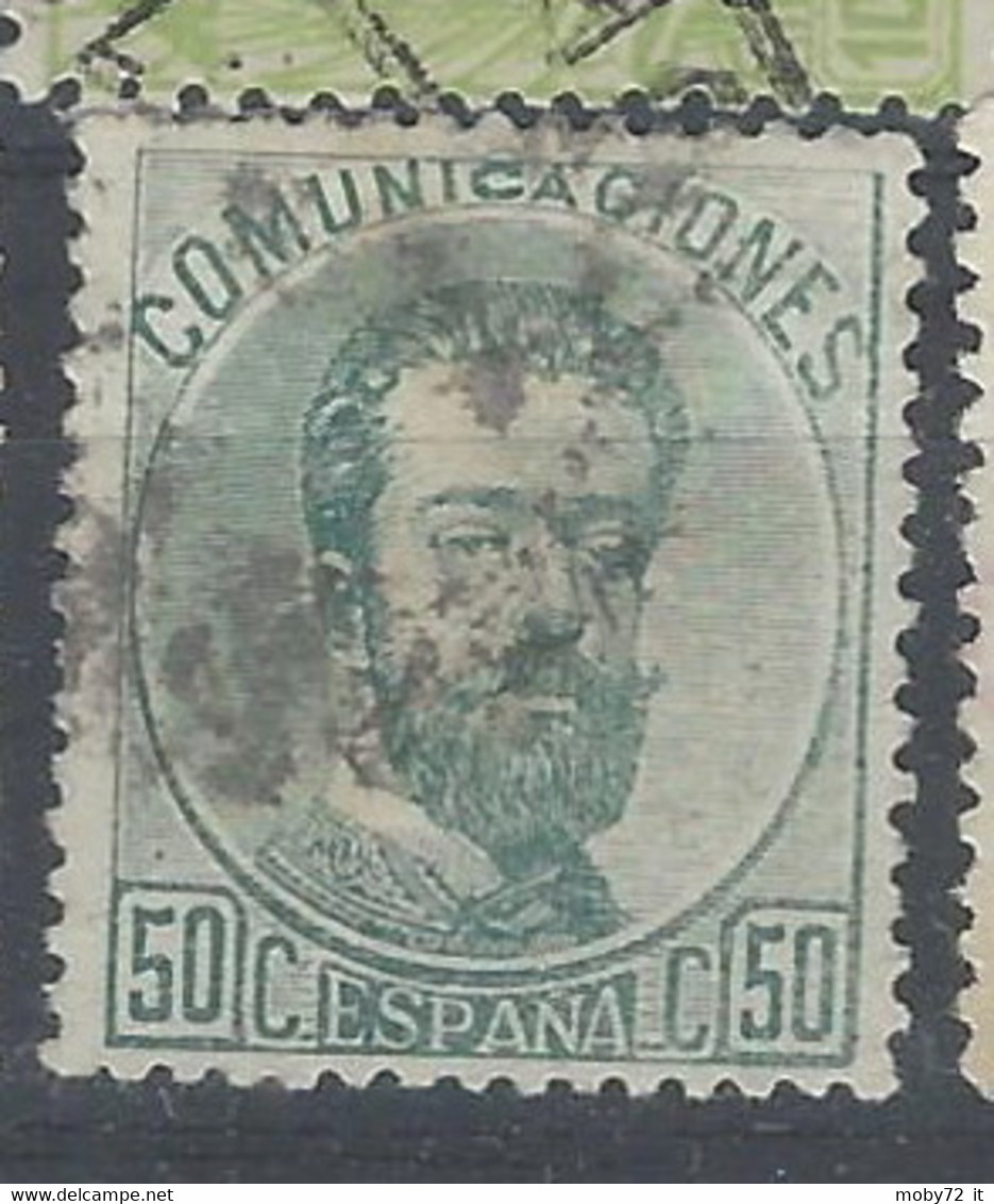 Spagna - 1872 - Usato/used - Amadeo I - Mi N. 117 - Usati