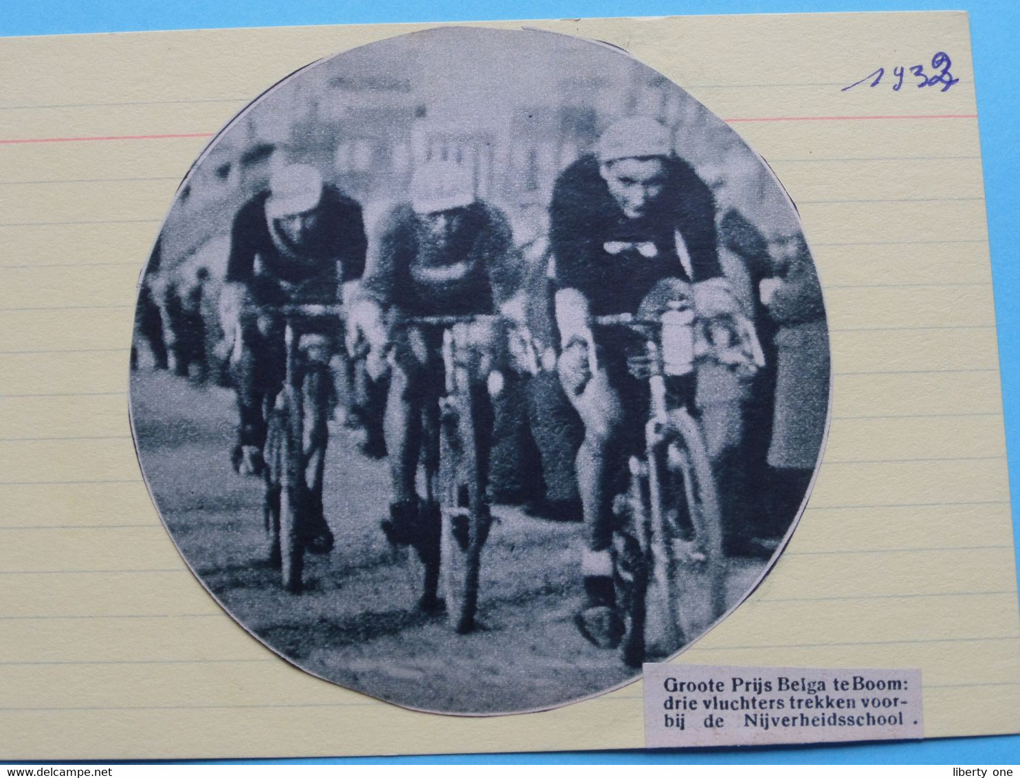 Groote Prijs BELGA Te BOOM - 1932 ( Zie Foto Voor Detail ) KRANTENARTIKEL ! - Cyclisme