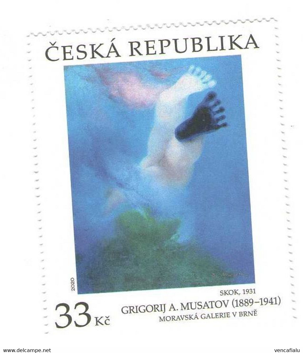 Year 2020 -  Modern Art,painting ByMusatov, 1 Stamp, MNH - Nuovi