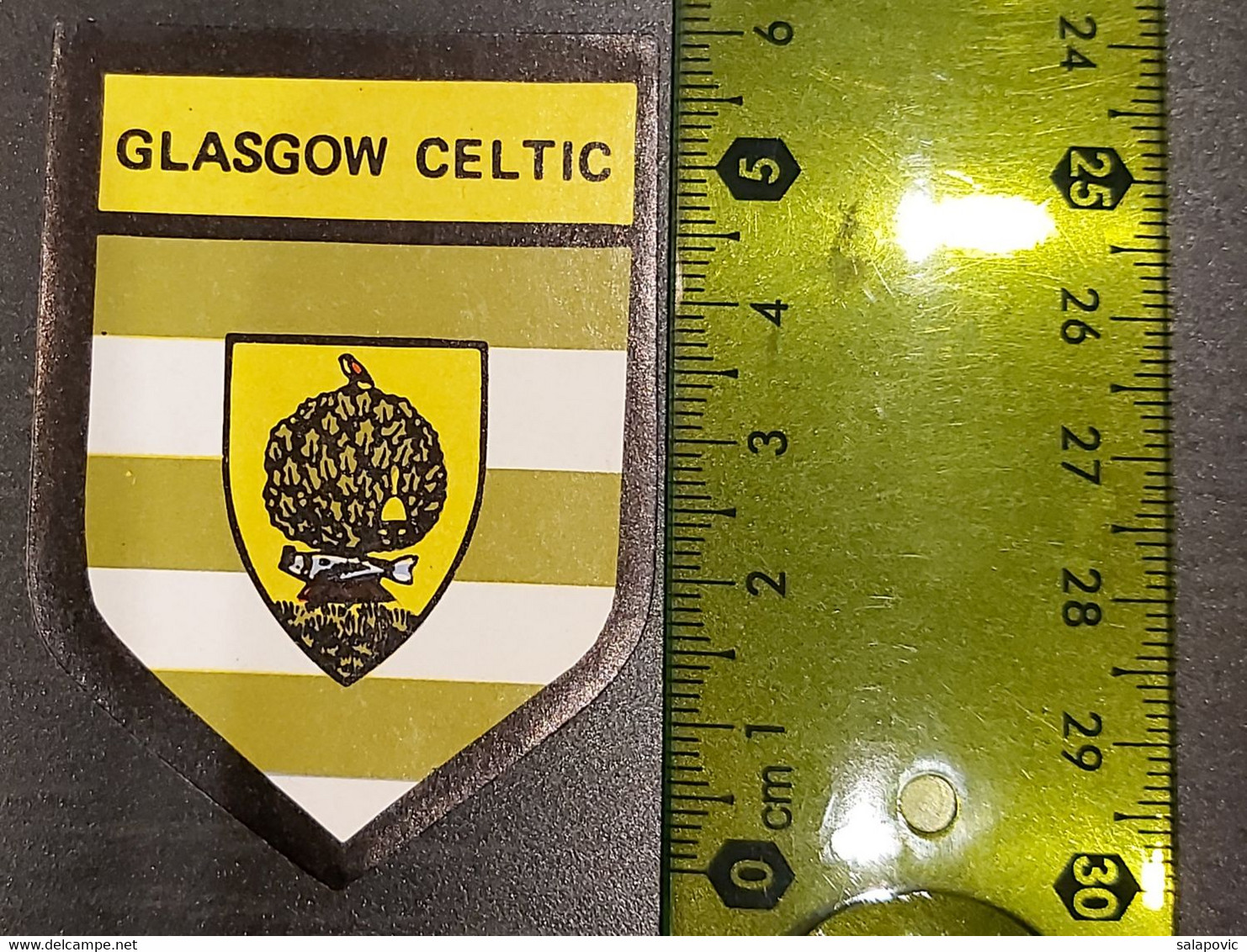 FC CELTIC GLASGOW, Scotland Football Club OLD STICKER - Uniformes Recordatorios & Misc