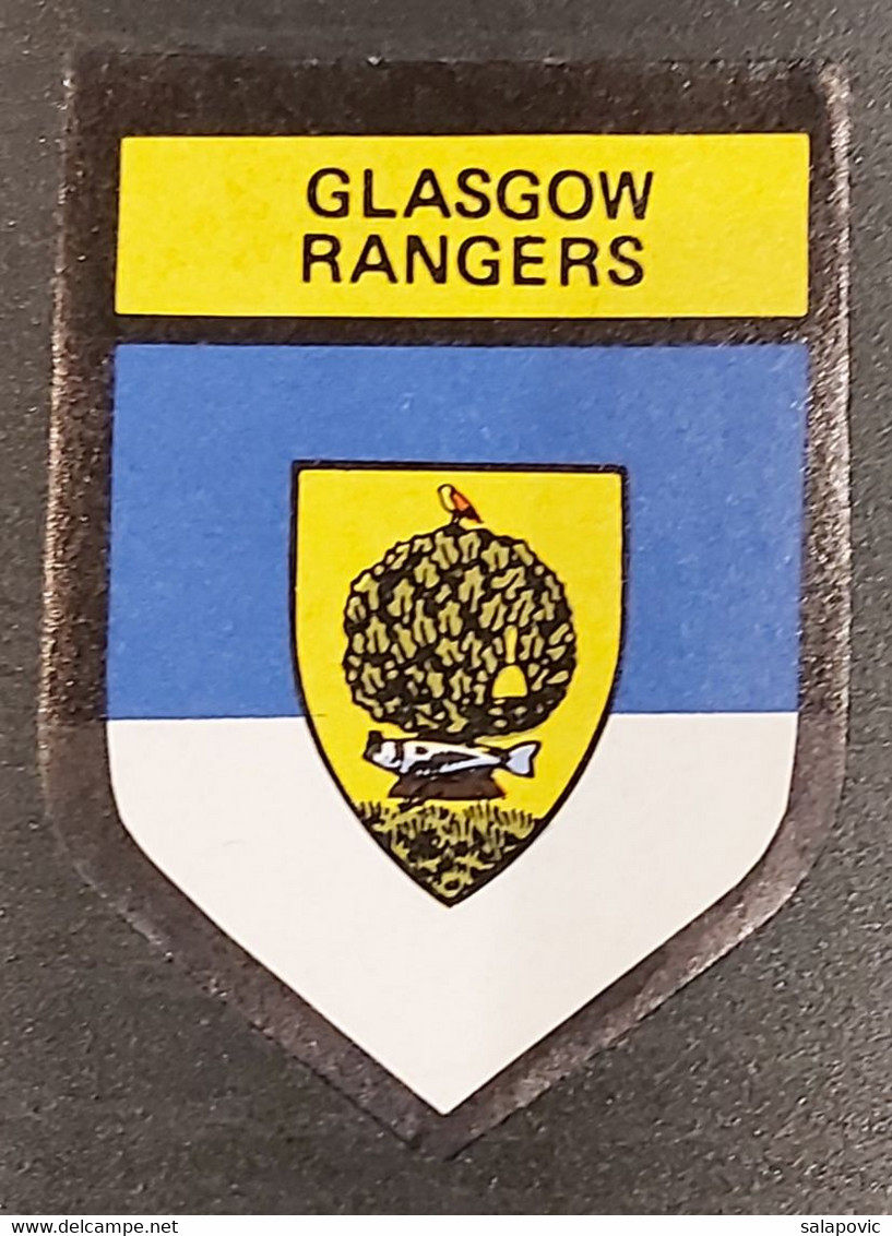 FC RANGERS GLASGOW, Scotland Football Club OLD STICKER - Bekleidung, Souvenirs Und Sonstige