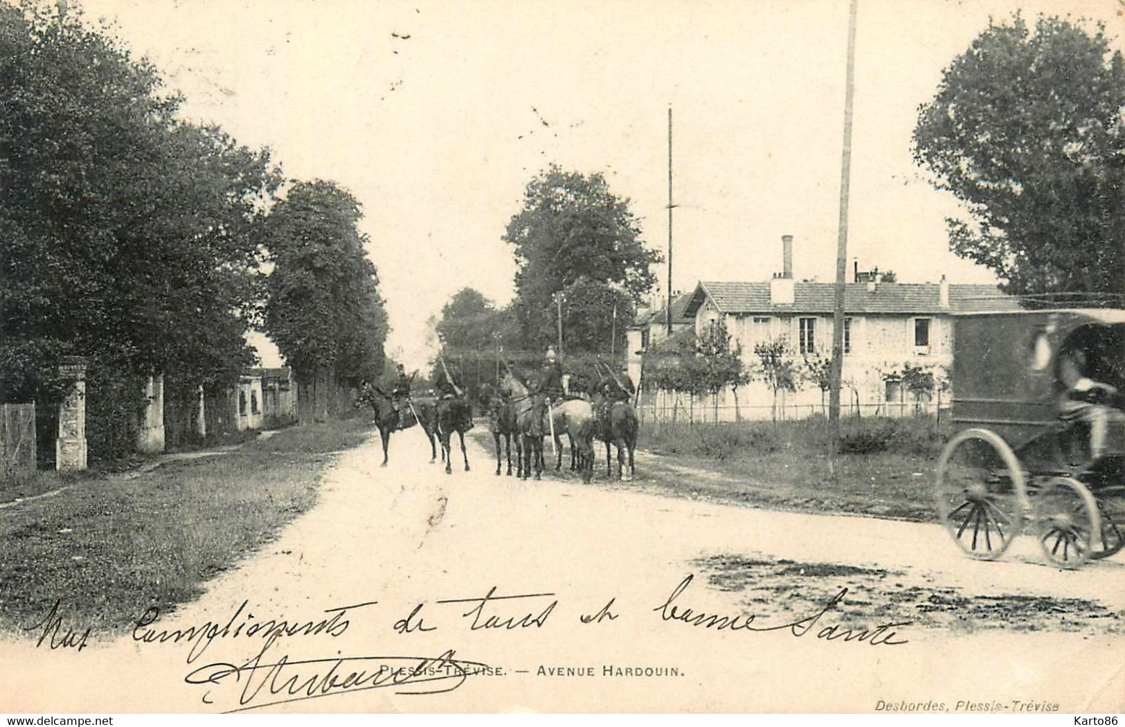 Le Plessis Trévise * Avenue Hardouin * Cavaliers - Le Plessis Trevise