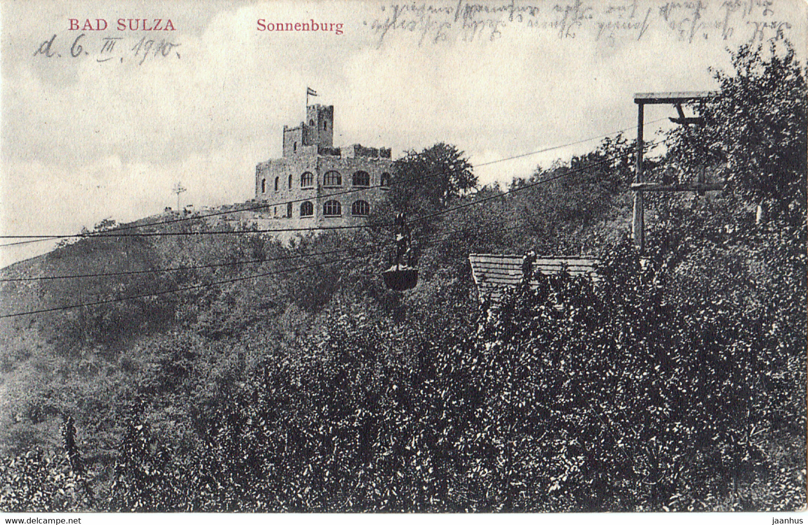 Bad Sulza - Sonnenburg - Old Postcard - 1910 - Germany - Used - Bad Sulza